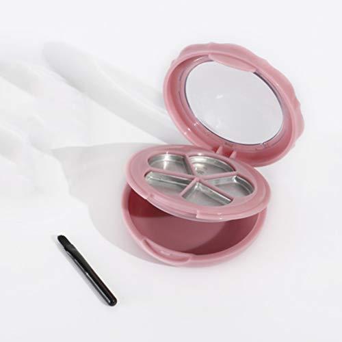 SOLUSTRE SOLUSTRE 3Pcs makeup containers lip gloss containers blush makeup eyeshadow cosmetic container eyeshadow pan magnets eyeshadow containers empty Compact Powder Container eye shadow palette