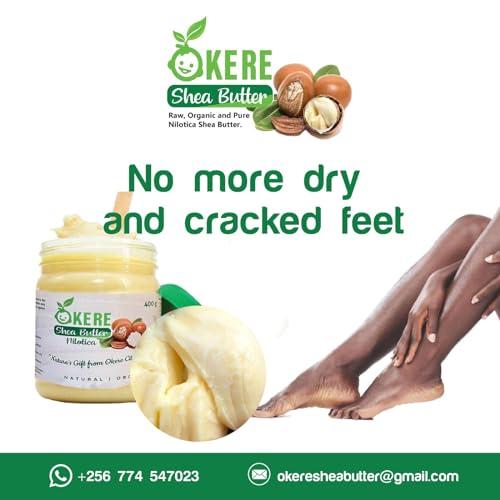 Okere Shea Butter Okere Nilotica Shea Butter | Raw & Pure from Uganda | 4 oz Jar