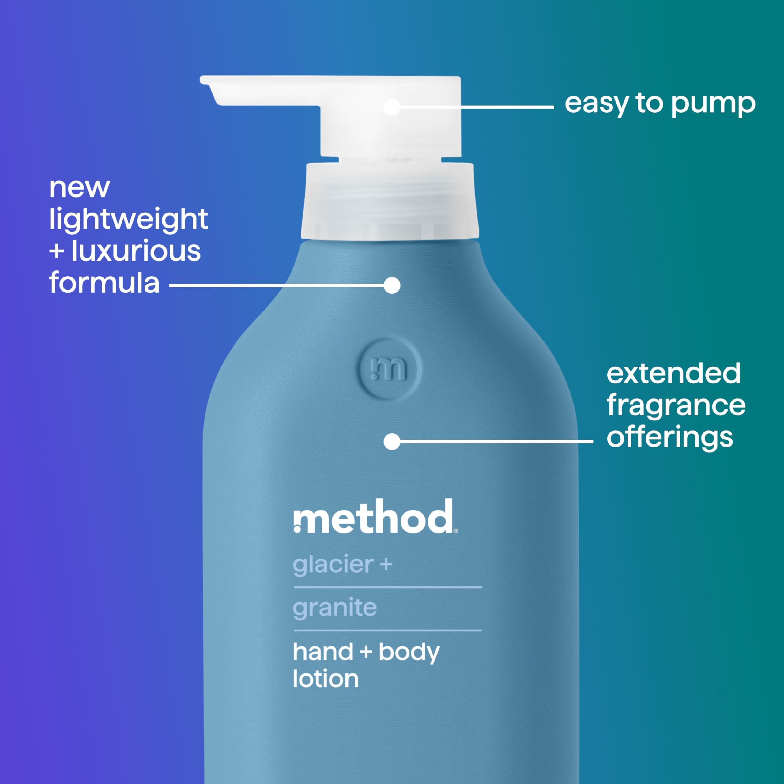 Method Method Body Lotion, Glacier + Granite, 14 oz, 24 Hours of Moisture, 14 oz