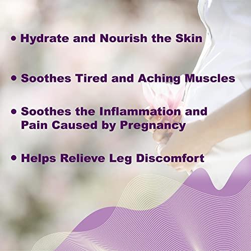 Aromasong Aromasong Dead Sea Pregnancy Bath Soak 5 LB - Natural Lavender with Pure Magnesium Flakes & Minerals - Used for Pregnancy & Postpartum Muscle Ache & Leg Discomfort - Better Absorbing Than Epsom Salt