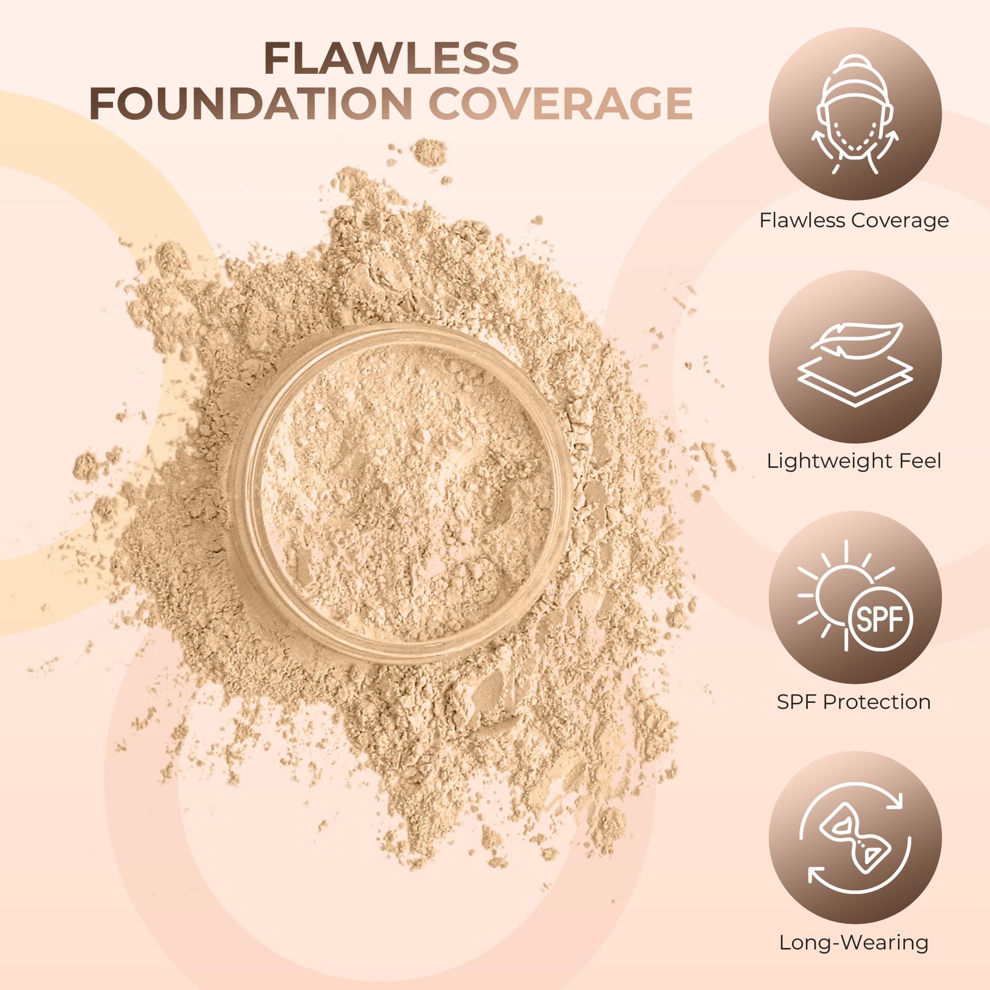 Sweet Face Minerals 15 pc STARTER KIT w/BRUSHES & CASE (FAIR 2) Mineral Makeup Foundation Blush Bronzer Illuminating Veil Set Bare Skin Matte Powder