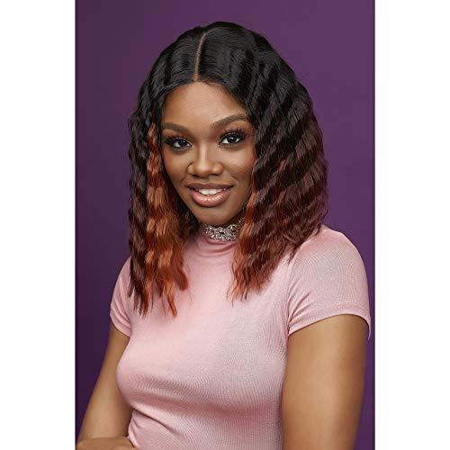 FreeTress Equal Freetress Equal Synthetic 5 Inch Deep Part Lace Front Wig - DEEP WAVER 001 (CHERRY)