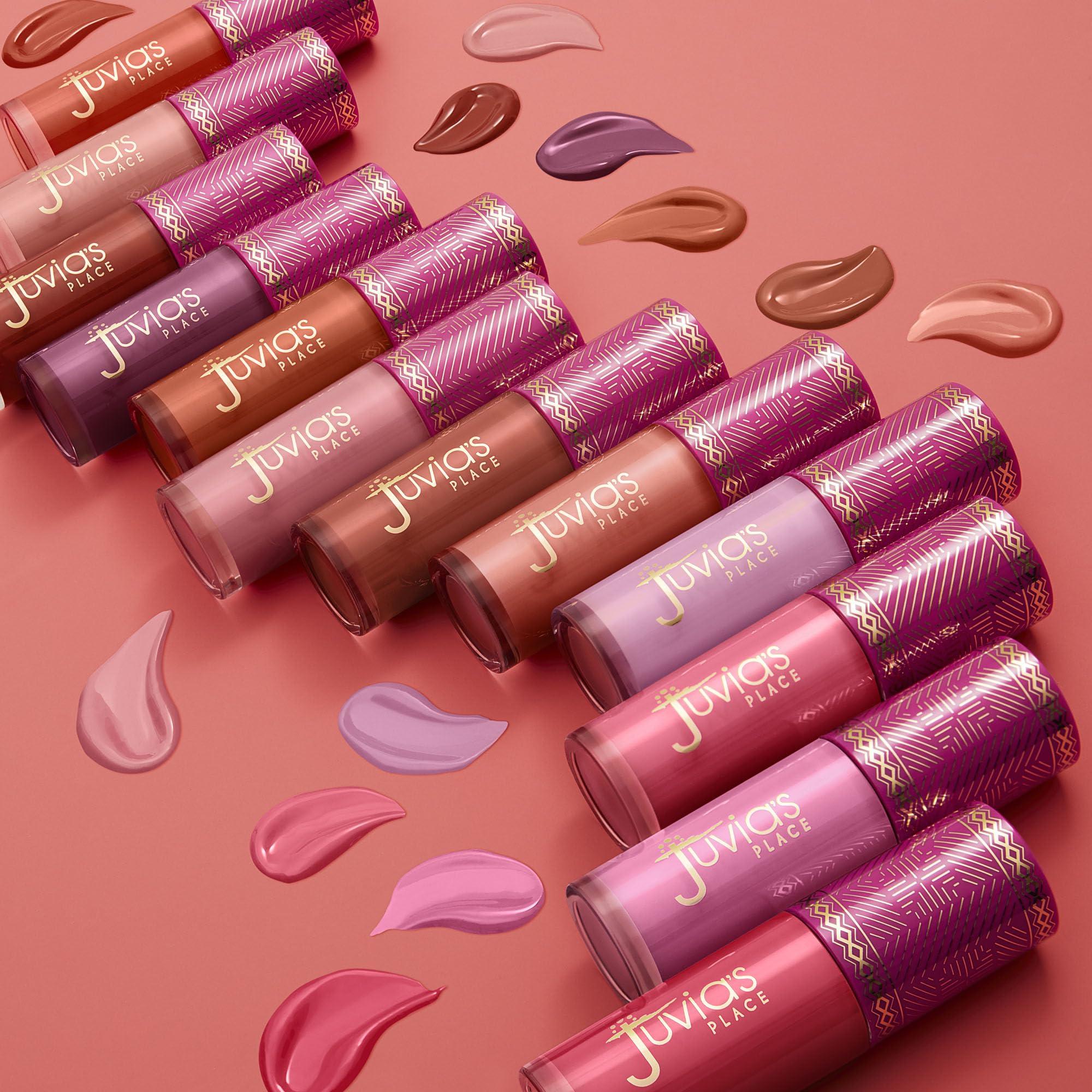 Juvia's Place Juvia's Place Blushed Liquid Blush SoftTulip - Dewy Tint Cheeks Makeup Glow Pigment Effortless Beauty Long Lasting Cosmetics Soft Creamy Natural Buildable All Skin Color Light Flawless Finish Blend