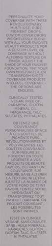 Cover FX COVER FX Custom Cover Drops, Multi-Use Shade-Adjusting Liquid Foundation and Concealer Makeup, Vegan & Cruelty-Free Lightweight Skin Enhancer, 0.25 Fl Oz, P Deep 5