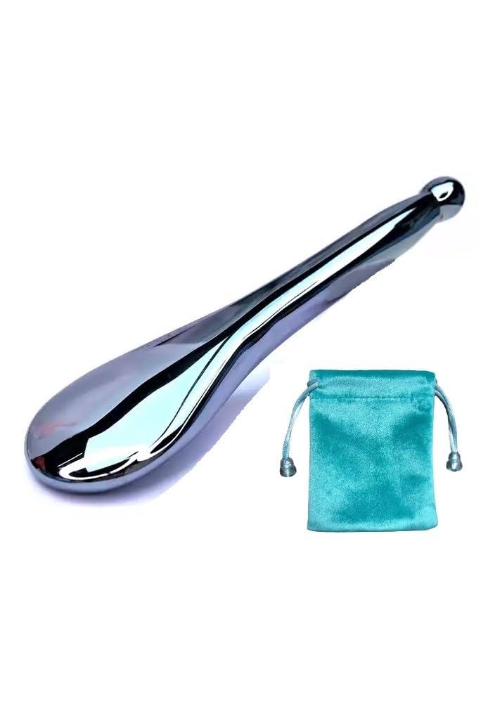 SAEEYCUE SAEEYCUE Terahertz Stone Gua Sha Scraping Tools Lymphatic Drainage Massager Facial (A)