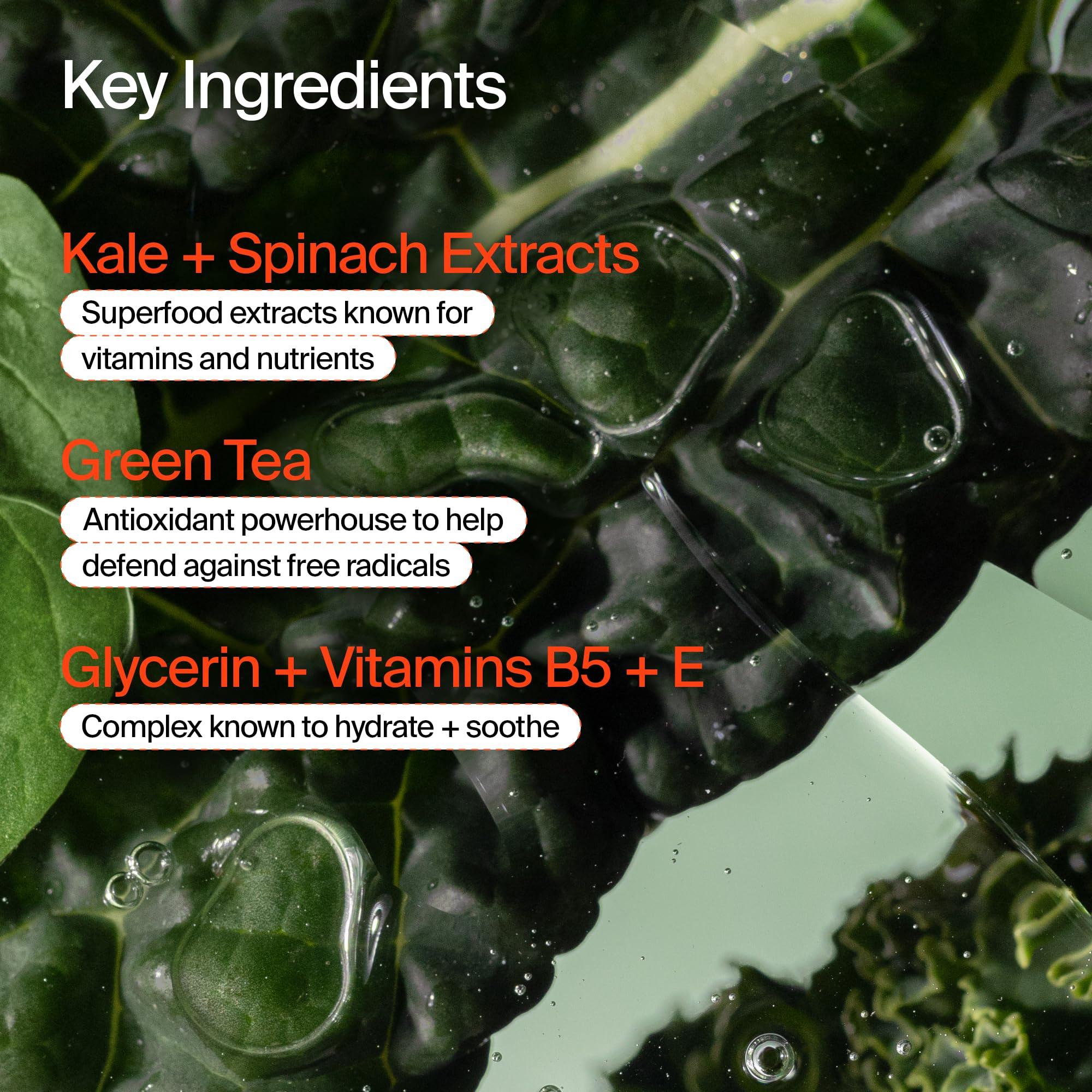 Youth To The People Youth To The People Superfood Cleanser Home Refill Bundle Set, Kale + Green Tea Face Cleanser (8oz) + (16oz Refill Pouch), Award-Winning Face Wash, Makeup Remover, All Skin Types