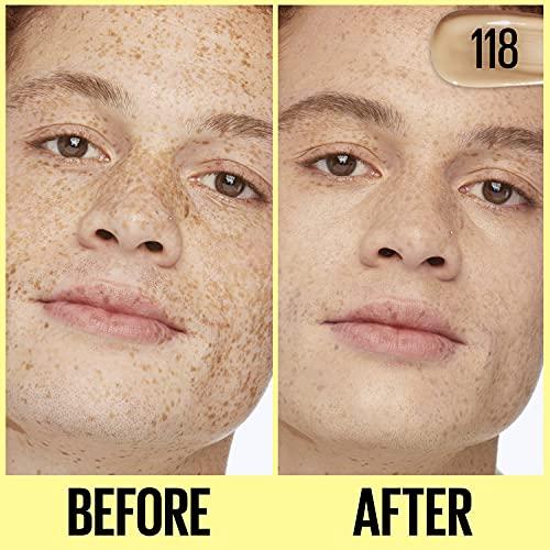 Maybelline New York Maybelline Fit Me Tinted Moisturizer, Natural Coverage, Face Makeup, 118, 1 Count