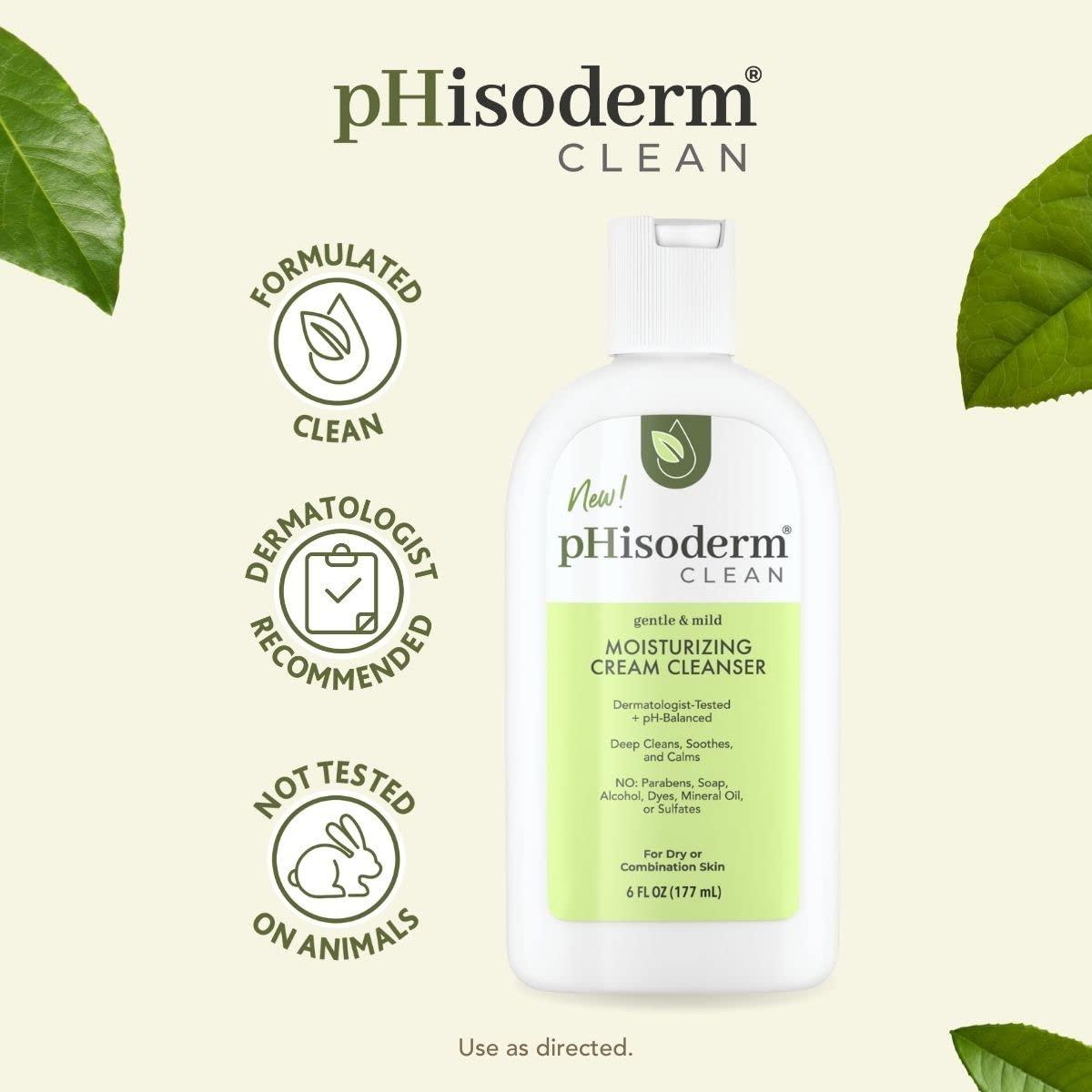 Phisoderm Phisoderm® Clean Moisturizing Cream Cleanser - 6 Fl Oz
