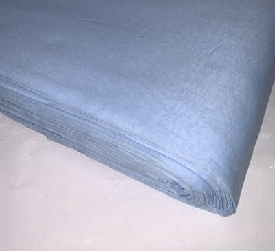 HotDeal Sikh Punjabi Turban Pagri Pagg Headwear Pagdi Dastar Full Voile Double Stitch 7.5 Meter Light Sky