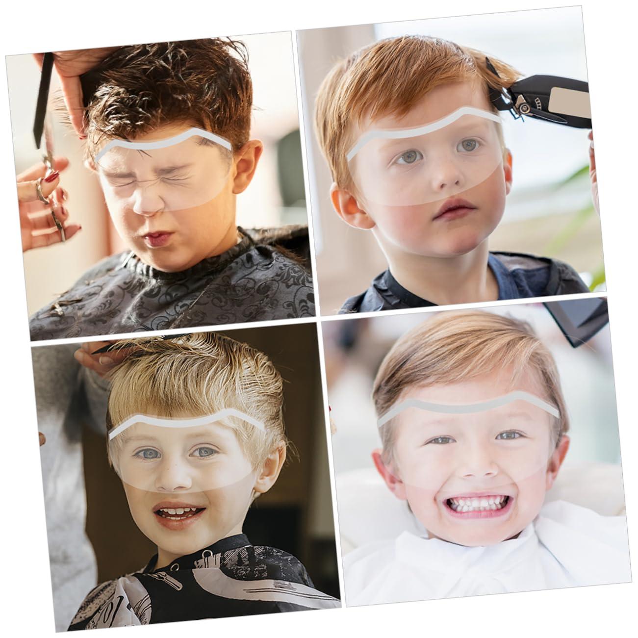 FOMIYES FOMIYES 500 Pcs Transparent Bangs Stickers Heat Protection Hair Shampoo Light Facial Skincare LED Eye Patches for Goggles Eye Patches Face Mask Eye Shields The Pet