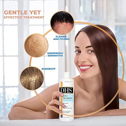 DHS DHS Zinc Shampoo, 16 Oz (Pack of 2)