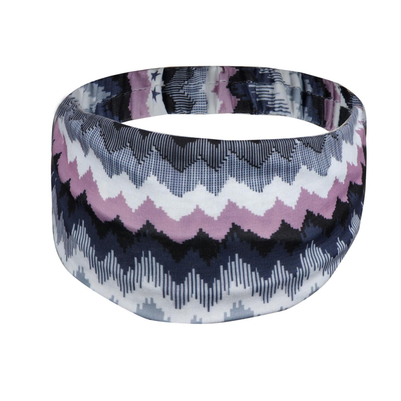 RWKGIEIK RWKGIEIK Printed Stretch Yoga Sports antiperspirant Headband Wig Gift Stretch Bandana Headband