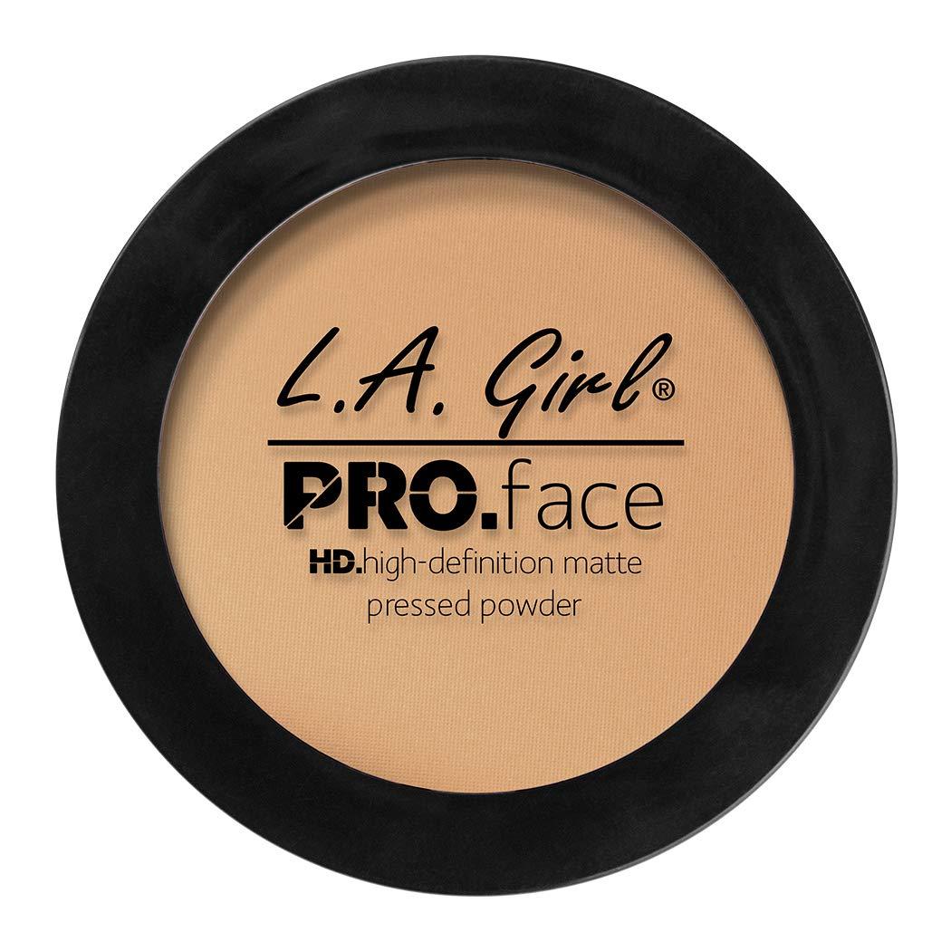 L.A. Girl L.A. Girl PRO.Face Matte Pressed Powder, Soft Honey GPP608 (Pack of 3)