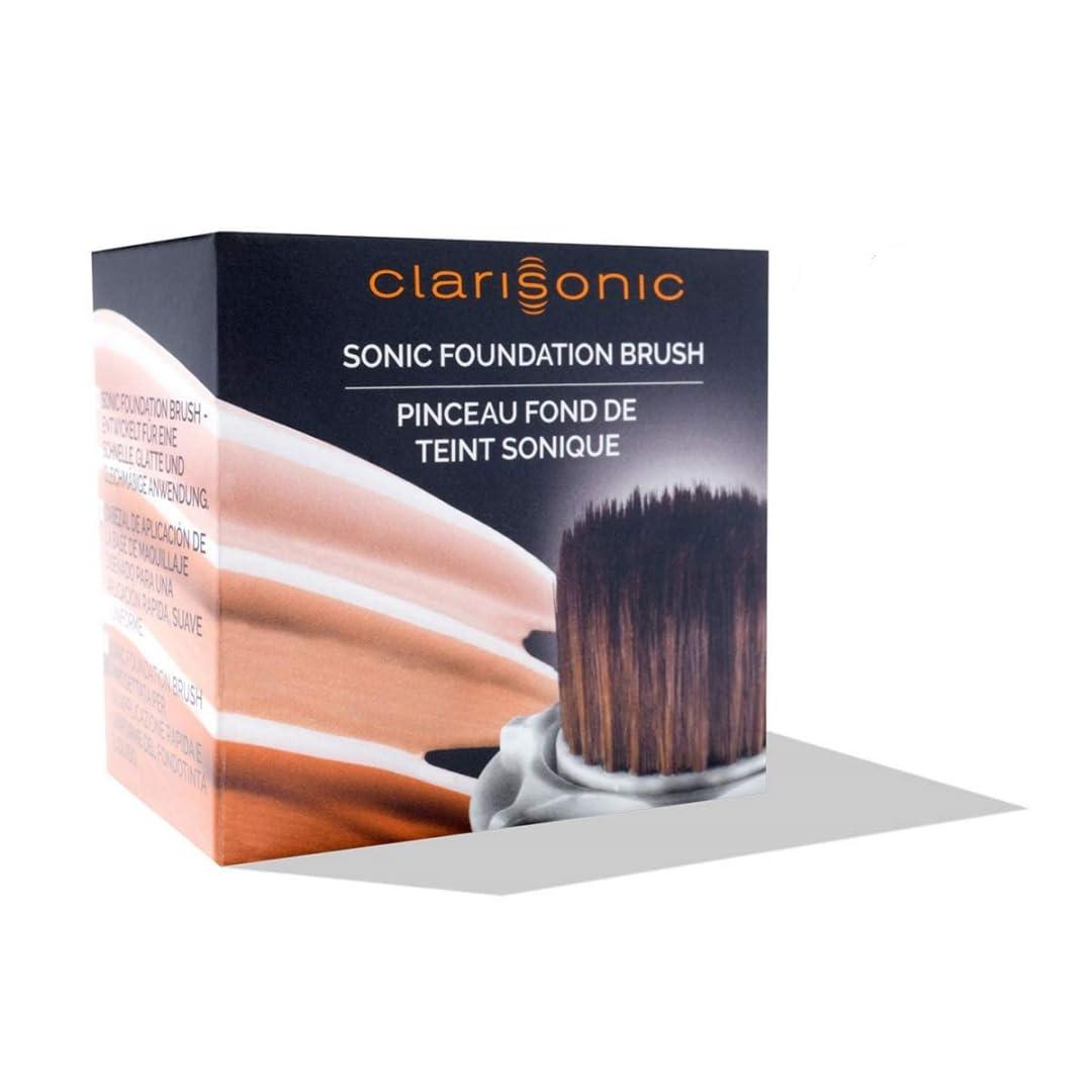 Clarisonic Clarisonic Sonic Foundation Makeup Brush Compatible with Mia 1, Mia 2, Mia Fit, Alpha Fit, Smart Profile Uplift and Alpha Fit X (2 Count)