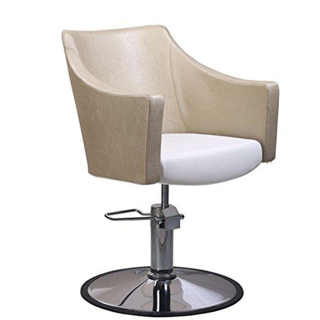 Funnylife Funnylife Spa White PU Styling Barber Chair