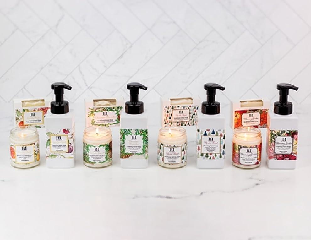 Boston International Boston International Scented Bar Soaps Made in the USA Small Batch Artisan Cold Process Soap, 4.5 Ounces, Butterfly Medley (Lavender, Lemon, Key Lime)