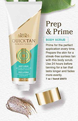 Body Drench Body Drench Quick Tan Sunless Tanning Prep & Prime Body Scrub to Exfoliate Skin Before Tanning, 7 oz
