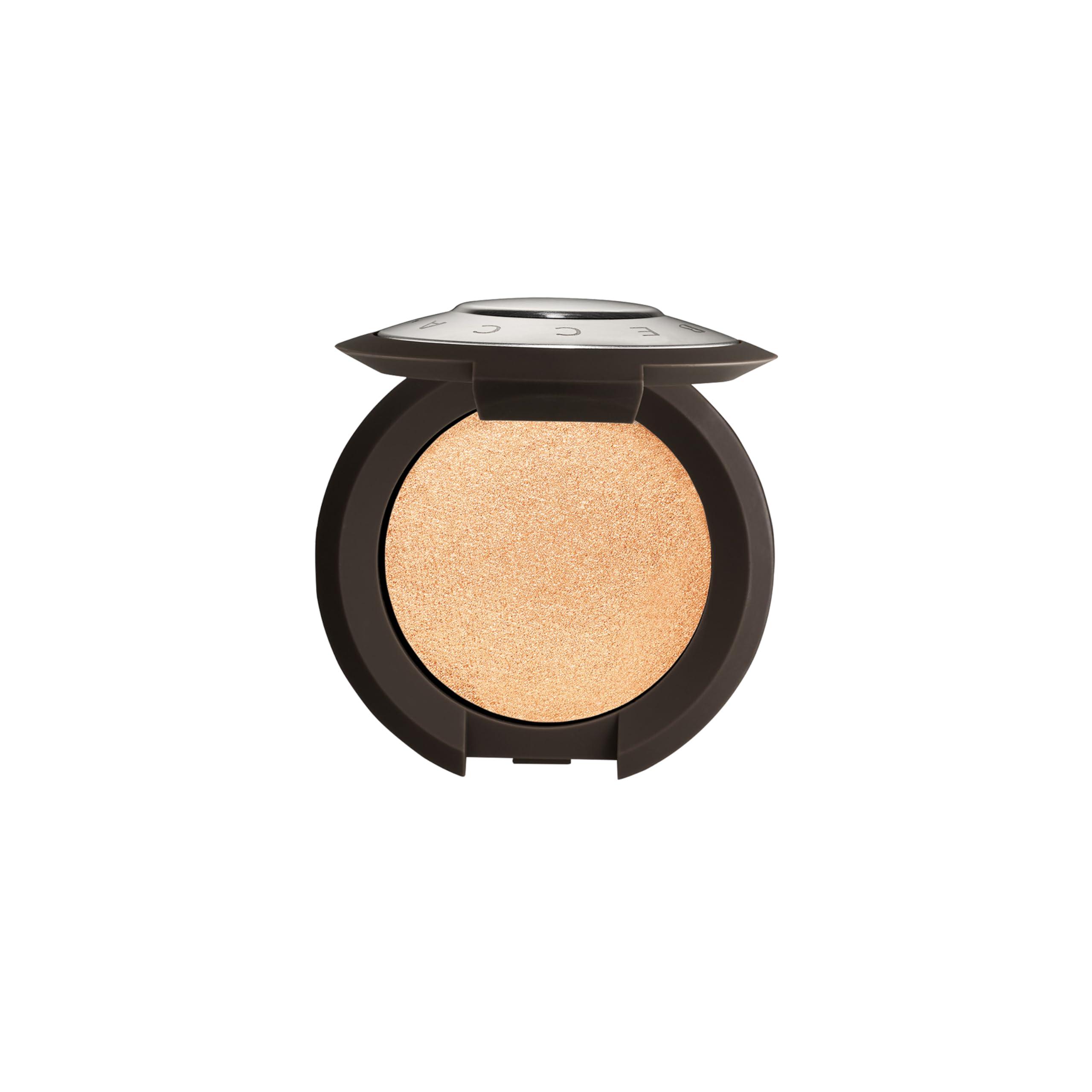 Smashbox Smashbox X BECCA Shimmering Skin Perfector Pressed Highlighter | Luminous Glow + Buildable, 0.09 Ounce, Champagne Pop Mini