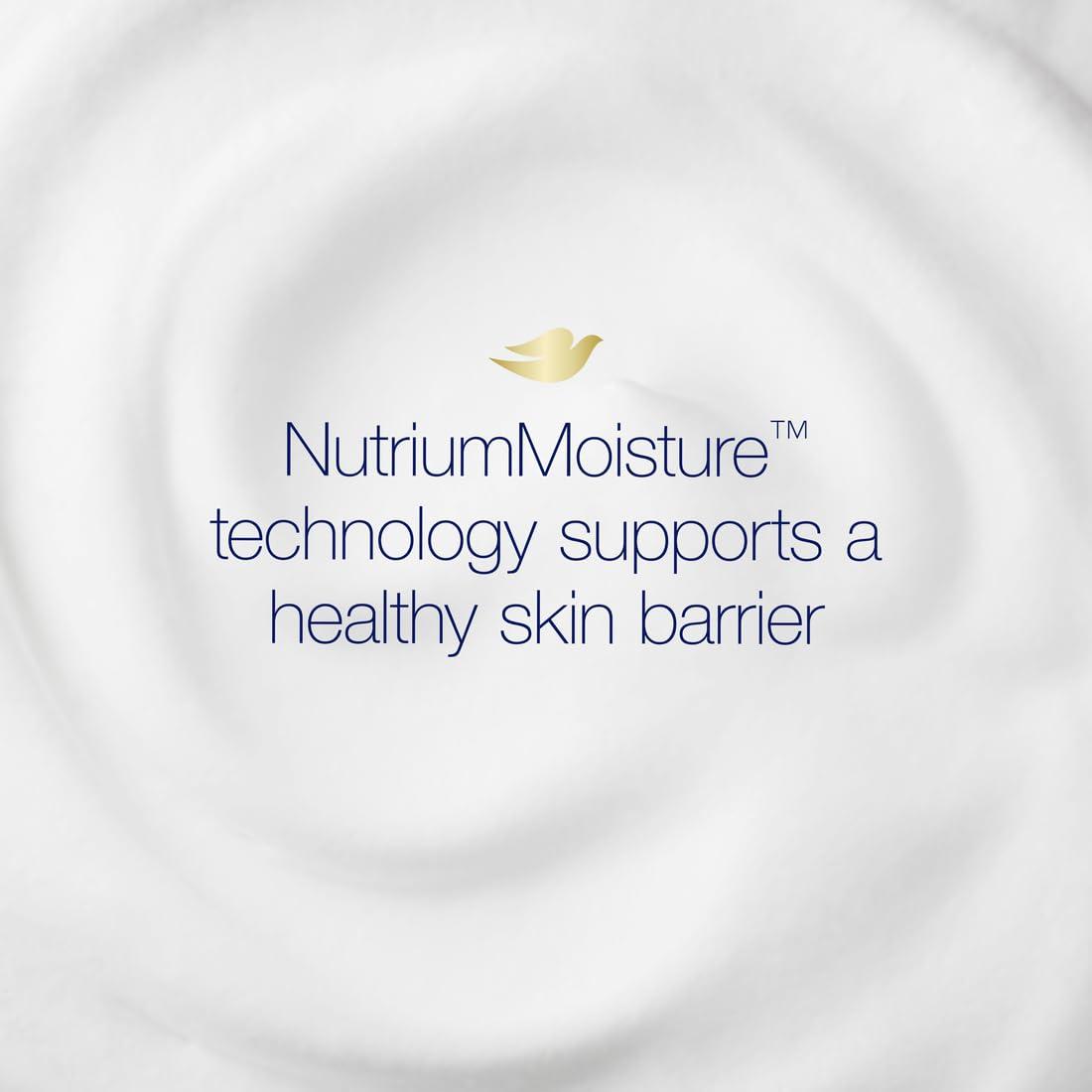 Dove Dove Instant Foaming Body Wash Shea Butter with Warm Vanilla Pack of 4 & Body Wash Deep Moisture 4 Count For Dry Skin Moisturizing Skin Cleanser