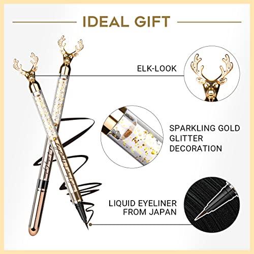 EYESEEK EYESEEK Black Liquid Eyeliner Matte No Skip Waterproof Eye Liners For Women,Smudge Proof Long Lasting Eyeliner Pen,Cruelty-free & Vegan