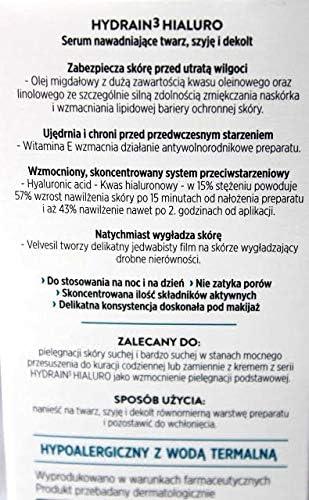 dermena HYDRAIN3 HIALURO hydrating serum for face, neck and decolltage