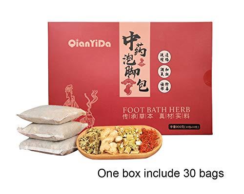 QianYiDa QianYiDa Foot Bath Herb, Foot Soak Herbal Chinese Medicine for Foot Reflexology Herbs 31oz 900g