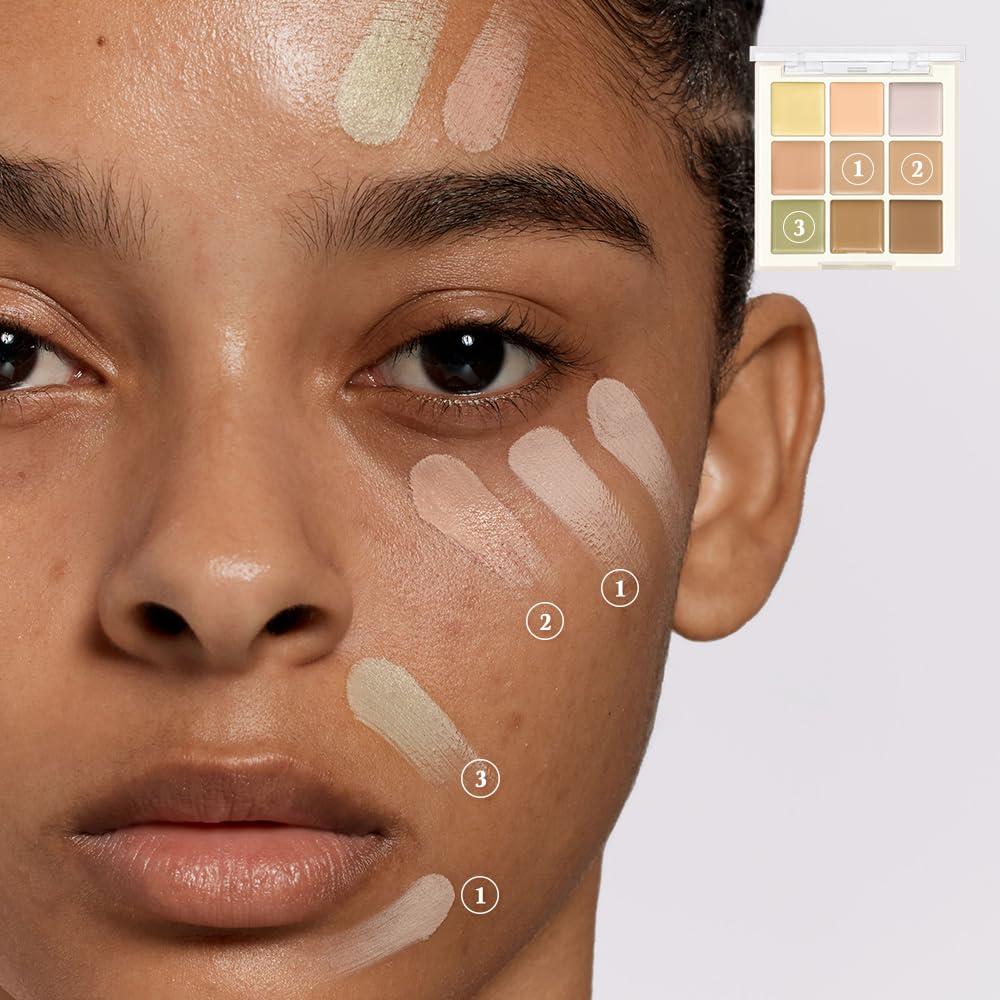 dasique Dasique Pro Concealer Palette (02 Medium Cover) | Color Corrector | Korean Makeup | Vegan