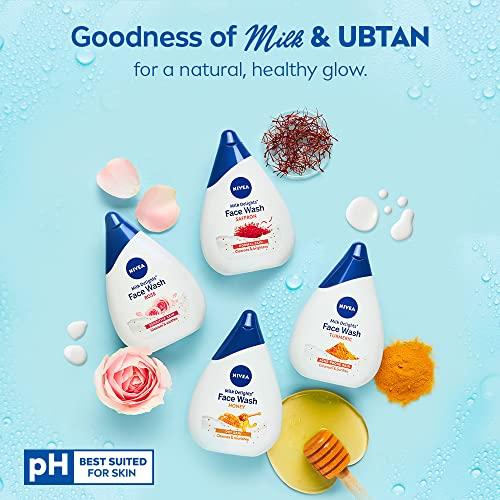 NIVEA NIVEA Face Wash, Milk Delights Moisturizing Honey(Dry Skin), 100ml
