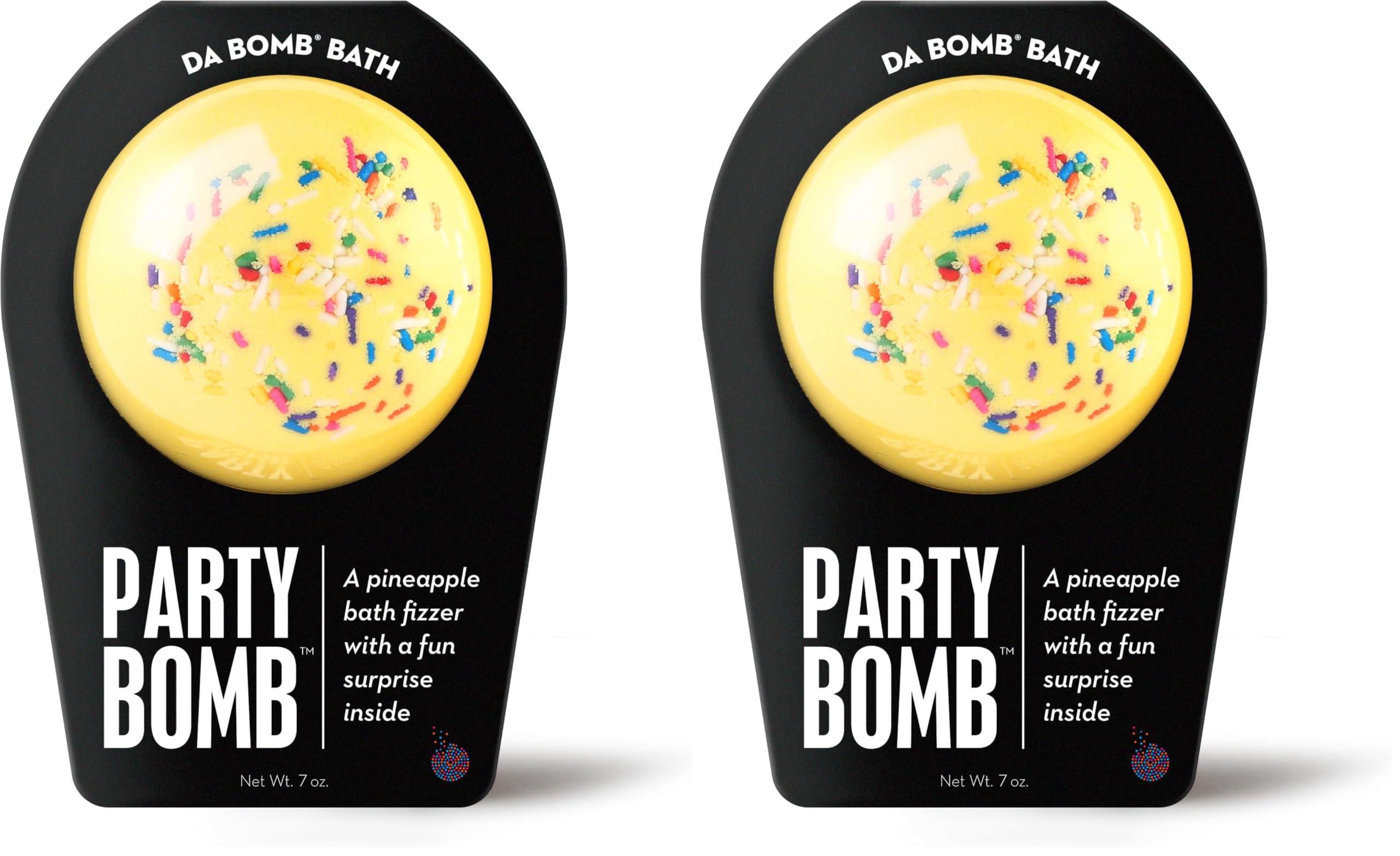 DA BOMB DA BOMB Bath Party Bath Bomb, 7oz (Pack of 2)