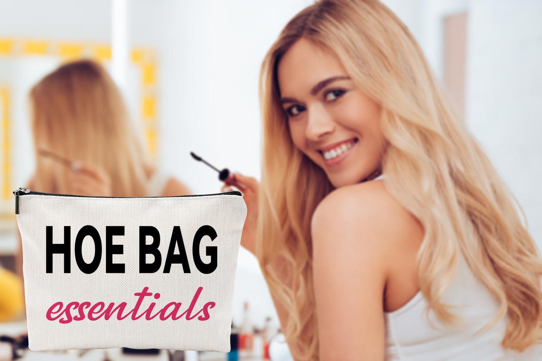 ZUYUROU ZUYUROU 4 Pack Funny Gifts for Women, Friends, Hostess Gift Ideas Cool Gifts for Women Girls Birthday Gift Ideas Gag gifts Girls Weekend Overnight Fun Makeup Travel Bag Cosmetic Bag