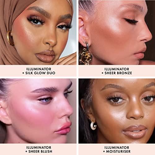 ICONIC LONDON ICONIC LONDON Illuminator | Liquid Highlighting Drops for a Radiant Glow, Cruelty-Free, Vegan Makeup, Original (Champagne Shimmer) 0.45 Fl oz