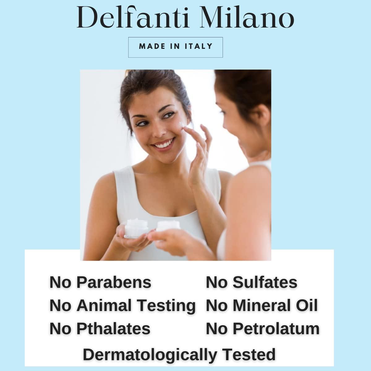Delfanti-Milano Delfanti-Milano • HYALURONIC AGE DEFYING DAY CREAM • Face and Neck Moisturizer • Made in Italy