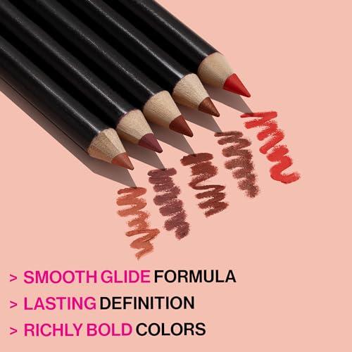 wet n wild wet n wild Lip Liner Pencil Color Icon Lip Color Makeup, Dark Brown Chestnut (Pack of 2)
