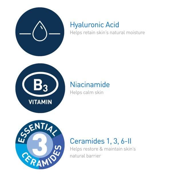 CeraVe Facial Moisturizing Lotion PM - Normal To Dry Skin CeraVe Lotion Unisex 3 oz (Pack of 2)