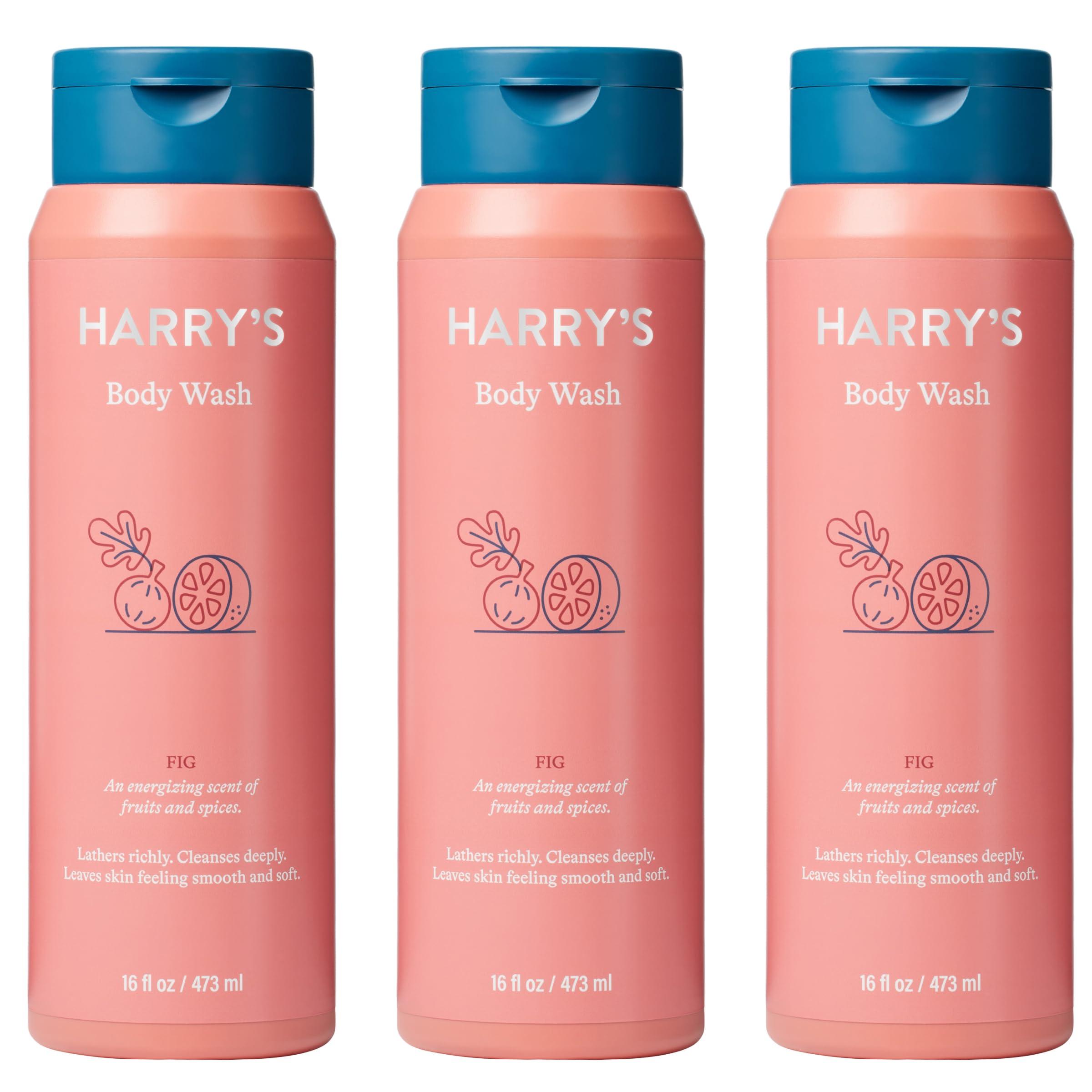 Harry's Harry's Men's Body Wash Shower Gel - Fig 16 Fl Oz (Pack of 3)