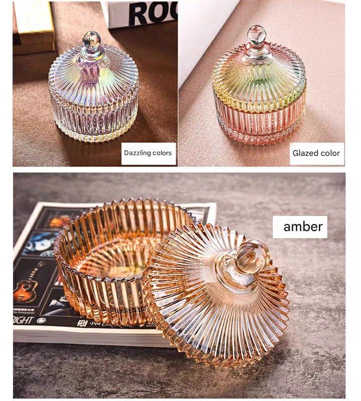 Generic Dusting Powder Container with Puff for Women, Dusting Powder Puff and Container, Dusting Powder Jar with Puff for Women, Body Dusting Powder Dish and Puff, Large Empty Dusting Powder Container (H)