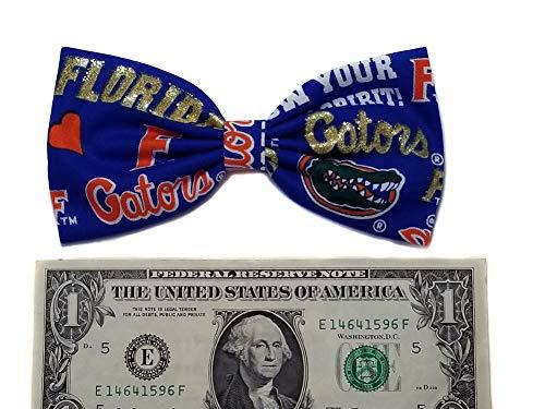 EmilyRose Couture EmilyRose Couture Sports Themes Hair Bow Collection (Alligator Clip, Gators Glitters)