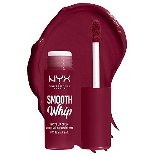 NYX PROFESSIONAL MAKEUP NYX PROFESSIONAL MAKEUP Smooth Whip Matte Lip Cream, Long Lasting, Moisturizing, Vegan Liquid Lipstick - Chocolate Mousse (Deep Red Brown)