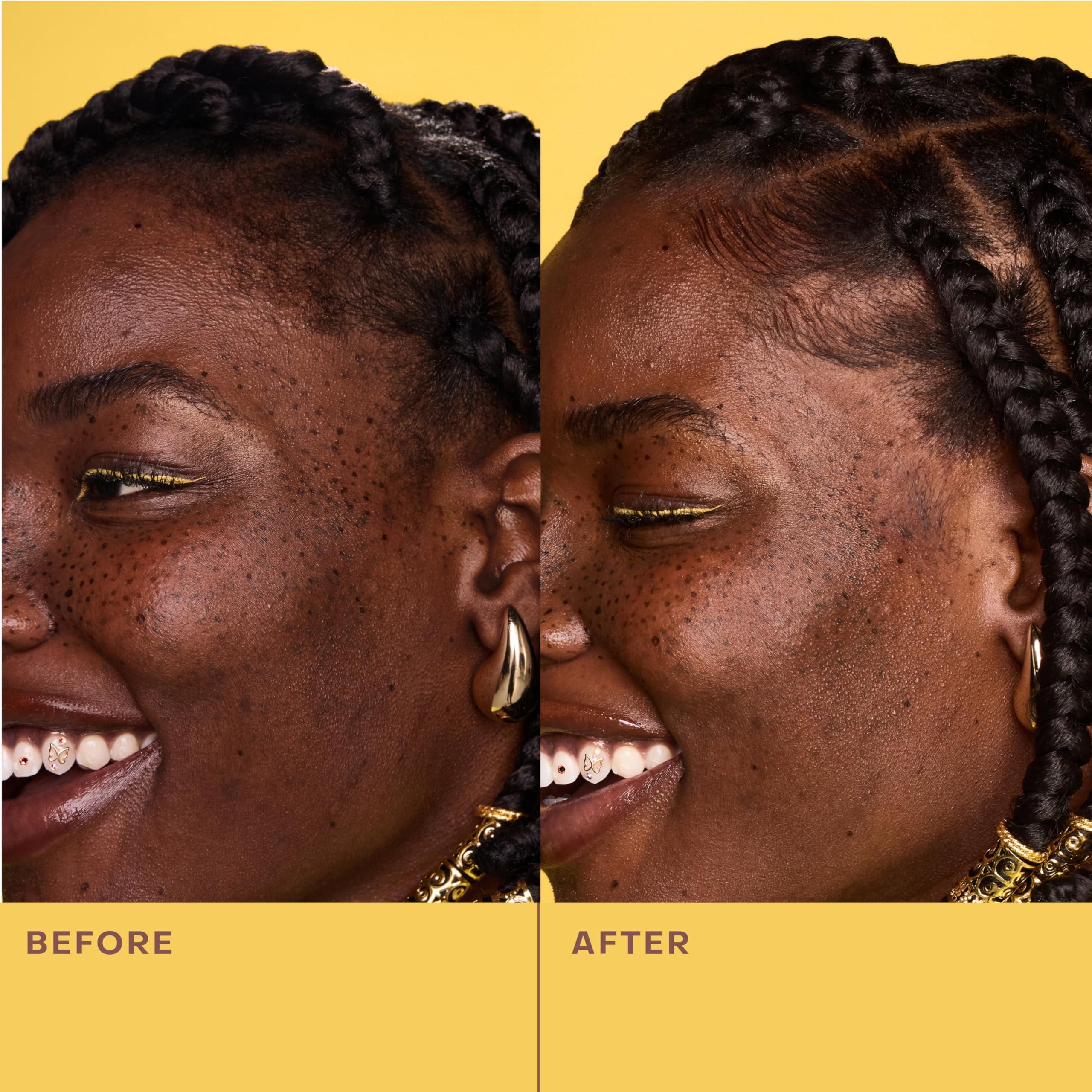 SheaMoisture SheaMoisture Styling Black Edge Control Gel For Curly Hair Jamaican Black Castor Oil and Flaxseed Paraben-Free Anti-Frizz Hair Gel 3.5 oz