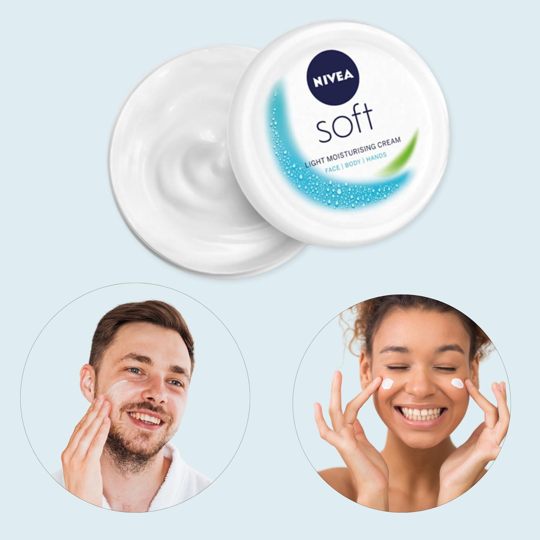 TINY SEED TINY SEED 6-Pack Travel Kit: Soft Cream Travel Size (0.84 oz each). Soft Moisturizing Cream for Face, Hands, and Body. Includes Complimentary Travel Zipper Pouch.