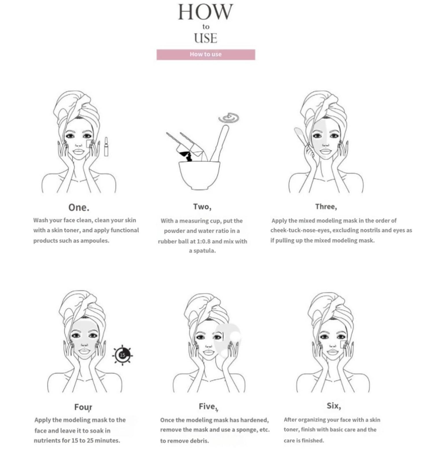 Anskin Anskin Modeling Mask Powder Pack Cool Ice for Soothing and Pore Management, 240g