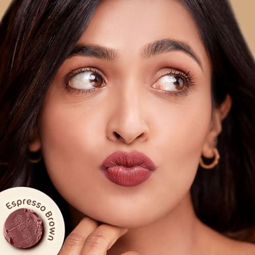 MAMAEARTH Mamaearth Moisture Matte Lipstick (05 - Espresso Brown)| Infused with Vitamin E | 12-Hour Long Stay & 8-Hour Moisture Lock | Cruelty-Free & Smudge-Proof | 0.07 Oz (2g)