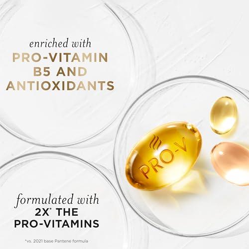 Pantene Pantene Shampoo, Classic Clean - Pro-V Nutrients for Dry, Color-Treated Hair, Healthy Looking Hair Every Wash, Antioxidant-Rich, 27.7 Oz Each, 2-Pack + Miracle Rescue Shot (0.5 Oz)