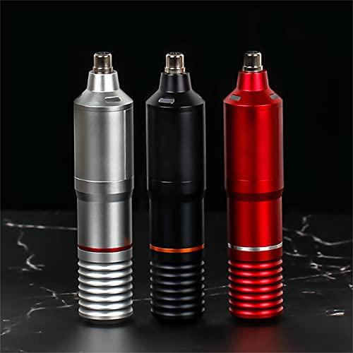SMax Professional Rotary Tattoo Machine Strong Motor RCA Interface Cartridge Tattoo Pen for Tattoo Artists,Red