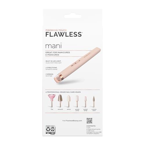 Finishing Touch Finishing Touch Flawless Salon Nails Kit, Electronic Nail File and Full Manicure and Pedicure Tool