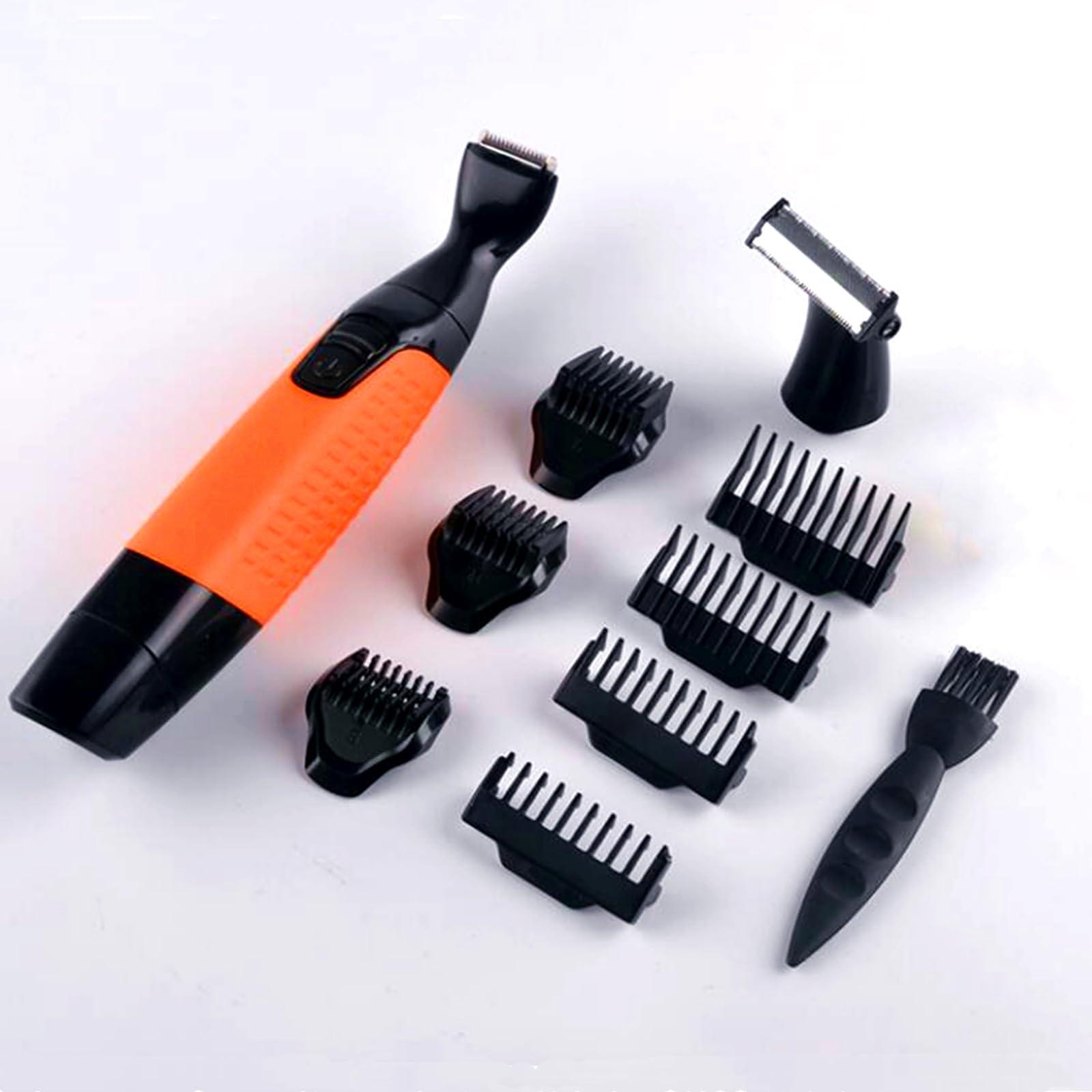 VSTSERIES VSTSERIES Men Pubic Hair Trimmer,Male Intimate Part Clipper,Wet Dry Groin Razor,Electric Body Hair Removal,Face Beard and Mustache Style Shaver,Portable Bald Detail Head Shaver,Man Grooming Kit