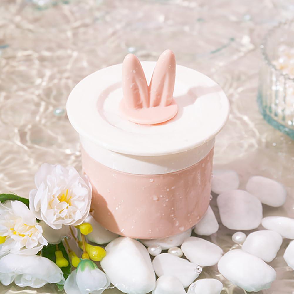LJJCSFF LJJCSFF 2pcs Foam Maker for Face Wash Cute Bubble Foam Maker Skincare Bubble Cleanser Skin Care Pink Face Soap Foam Maker Face Wash Foamer Pump