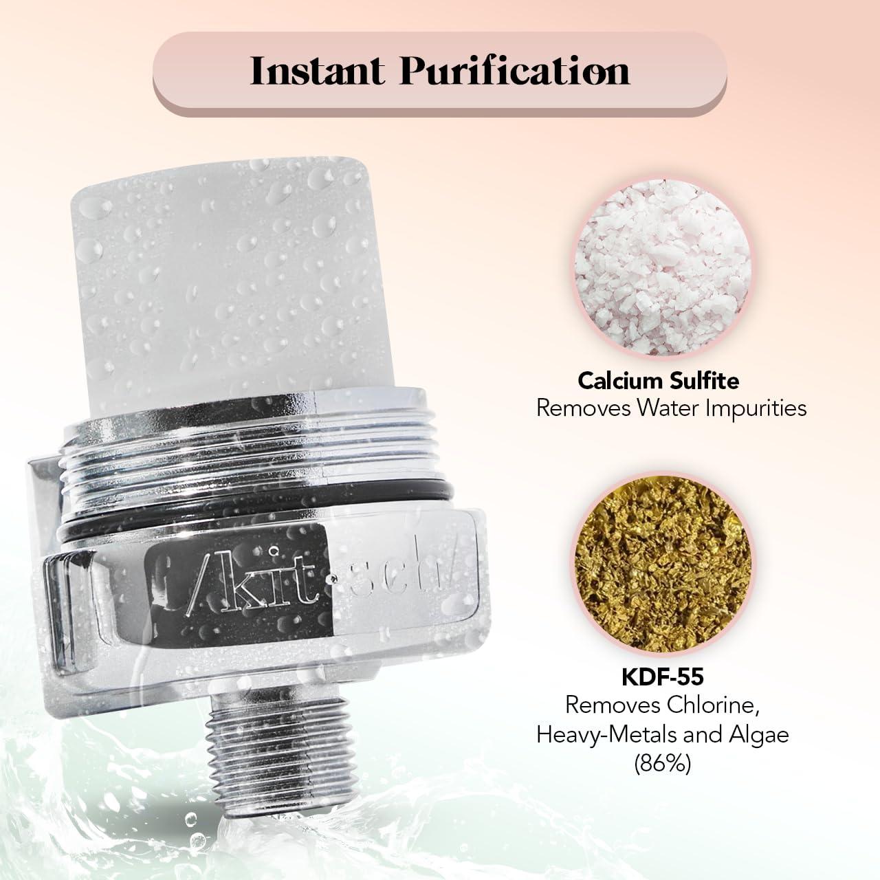 Kitsch Kitsch Double Edge Safety Razor & Shower Head Filter