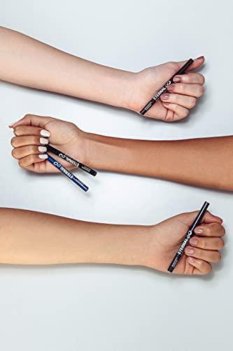 Eternal Eternal Cosmetics Automatic Water Resistant Eyeliner – Easy Glide-on for a Professional All Day Smokey or Dramatic Effect, Long Lasting and No Smudge Mechanical Eye Pencil (Deep Blue)