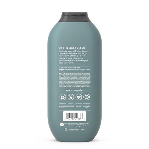 Method Method Men Body Wash, Sea + Surf, Paraben and Phthalate Free, 18 fl oz (Pack of 2)